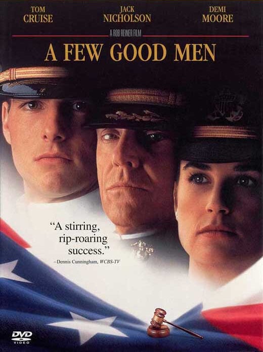 The movie poster for A Few Good Men