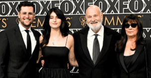 Jake Reiner, Romy Reiner, Rob Reiner, and Michele Reiner at the 2024 Primetime Emmy Awards.