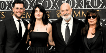 Jake Reiner, Romy Reiner, Rob Reiner, and Michele Reiner at the 2024 Primetime Emmy Awards.