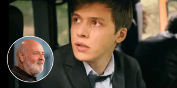 Nick Robinson, who starred in the Rob Reiner film "Being Charlie," reacts to the director's death