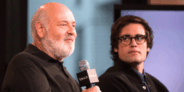 Rob Reiner and son Nick Reiner during an interview in 2016