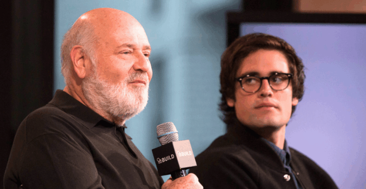 Rob Reiner and son Nick Reiner during an interview in 2016