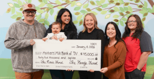Country artist HARDY and his wife made a $45,000 donation to the Mothers' Milk Bank of TN, creating a fund named after their daughter, Rosie, which will help families with infants who are in need of milk.