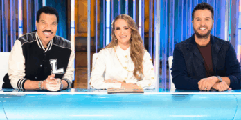 Season 24 premiere of American Idol with Lionel Richie, Carrie Underwood, and Luke Bryan