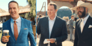 Peyton Manning, Shane Gillis, and Post Malone star in Bud Light's 2026 Super Bowl commercial