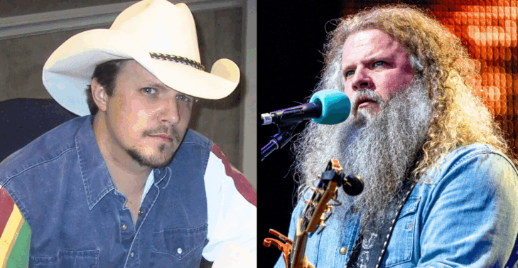 Jamey Johnson young, and Jamey Johnson now