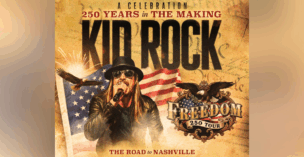 Kid Rock announces 2026 Freedom 250 Tour - The Road To Nashville