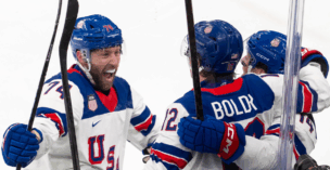 Team USA wins gold in men's ice hockey at the Olympics