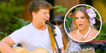 Carrie Underwood was left in awe over Lucas Leon's cover of Miranda Lambert's "The House That Built Me."