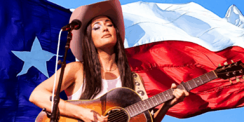 Performing at Coachella, country artist Kacey Musgraves had some fun as she unveiled her gender-swapped take on George Strait's classic country tune, "All My Ex's Live In Texas."